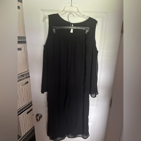 Roaman's Classic Black Pants Suit - Picture 4 of 5